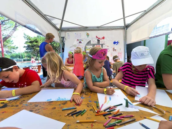 Viel Spaß mit den Kindern auf dem Roan Camping Delle Rose.