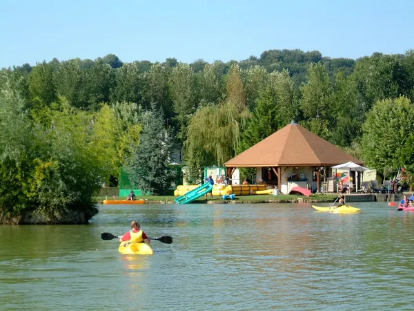 Wassersport auf der Aisne.