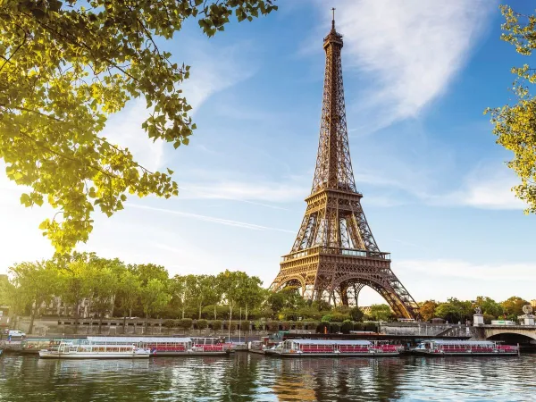 Der Eiffelturm in Paris.