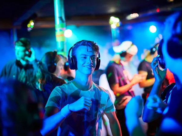 Silent Disco auf dem Roan Camping Terspegelt.