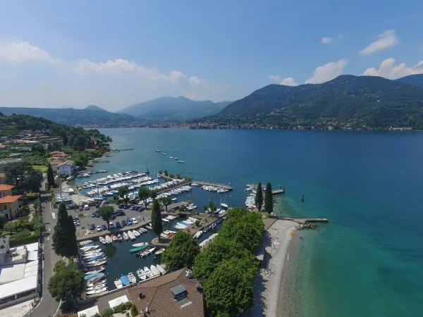 Porto Portese auf dem Campingplatz Roan Eden.