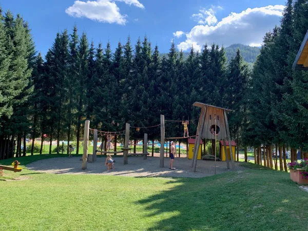 Spielplatz auf dem Roan Camping Bella Austria.