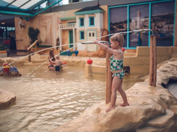 Kleinkinderbecken auf dem Campingplatz Roan Ackersate.