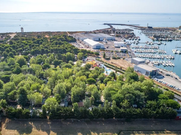 Übersicht über den Campingplatz Roan de Canet.