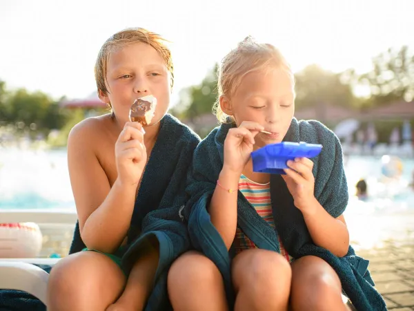 Viel Spaß mit den Kindern auf dem Roan Campingplatz Cikat.