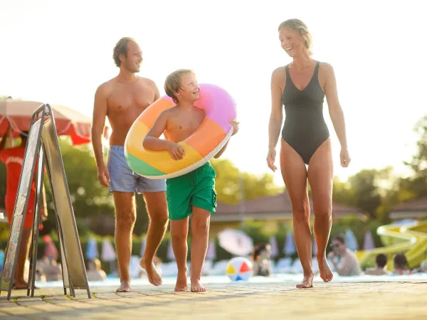 Familienspaß auf dem Roan Campingplatz Sant Angelo.