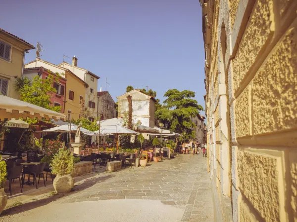 Stadt Porec, Kroatien.