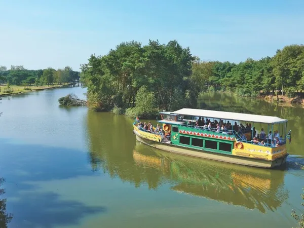 Safariboot bei den Beekse Bergen.