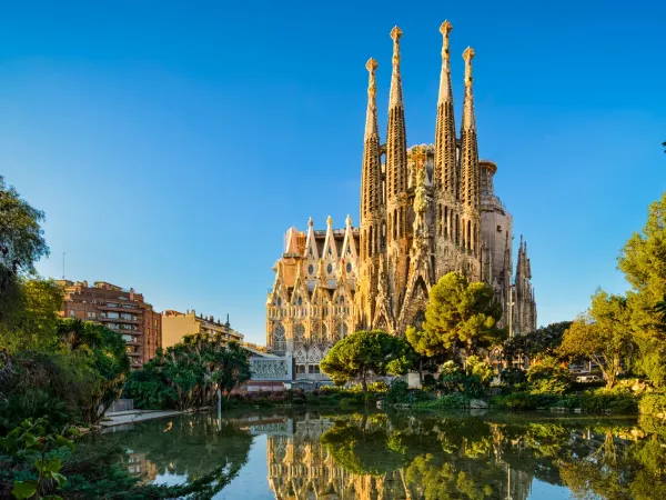 Besuchen Sie die Kathedrale von Barcelona in der Nähe des Roan-Campingplatzes Bella Terra.