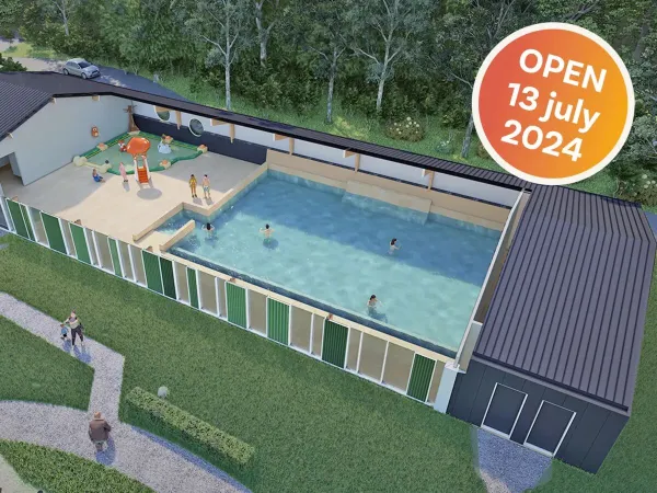 Das neue Schwimmbad des Marvilla Parks Kaatsheuvel