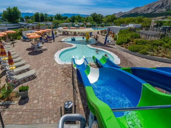 Rutschen im Roan camping Baška Beach Resort