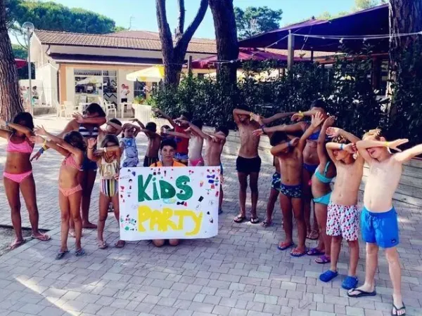 Kidsclub auf dem Campingplatz Roan Del Forte.