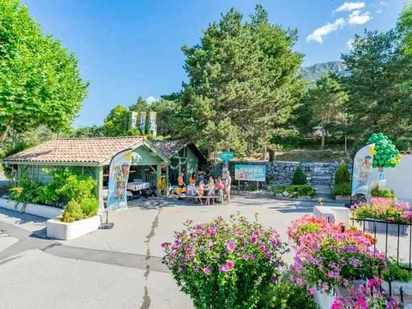 Der Miniclub auf dem Campingplatz Roan Les Collines de Castellane.