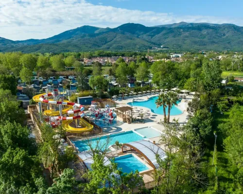 Badepark des Campingplatzes Roan La Chapelle.