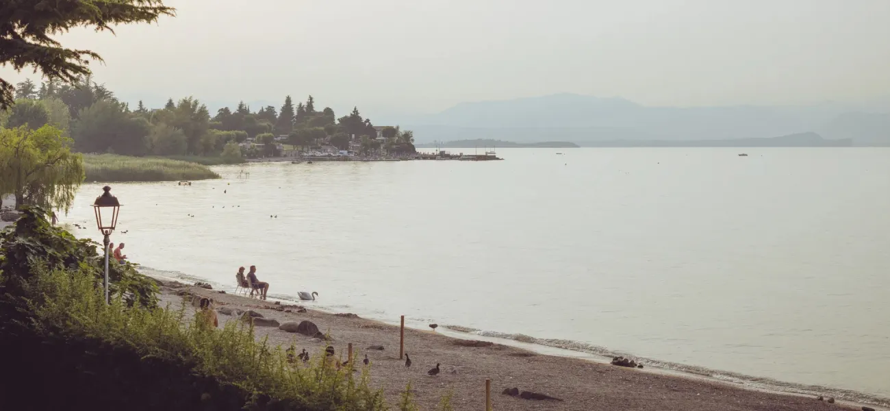 Gardasee in Italien.