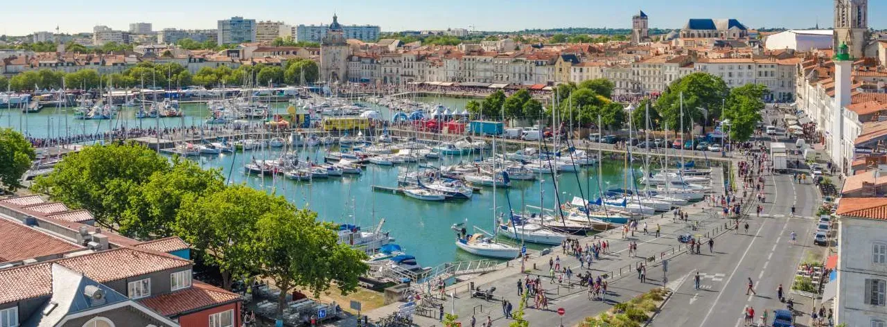 Der Hafen von La Rochelle