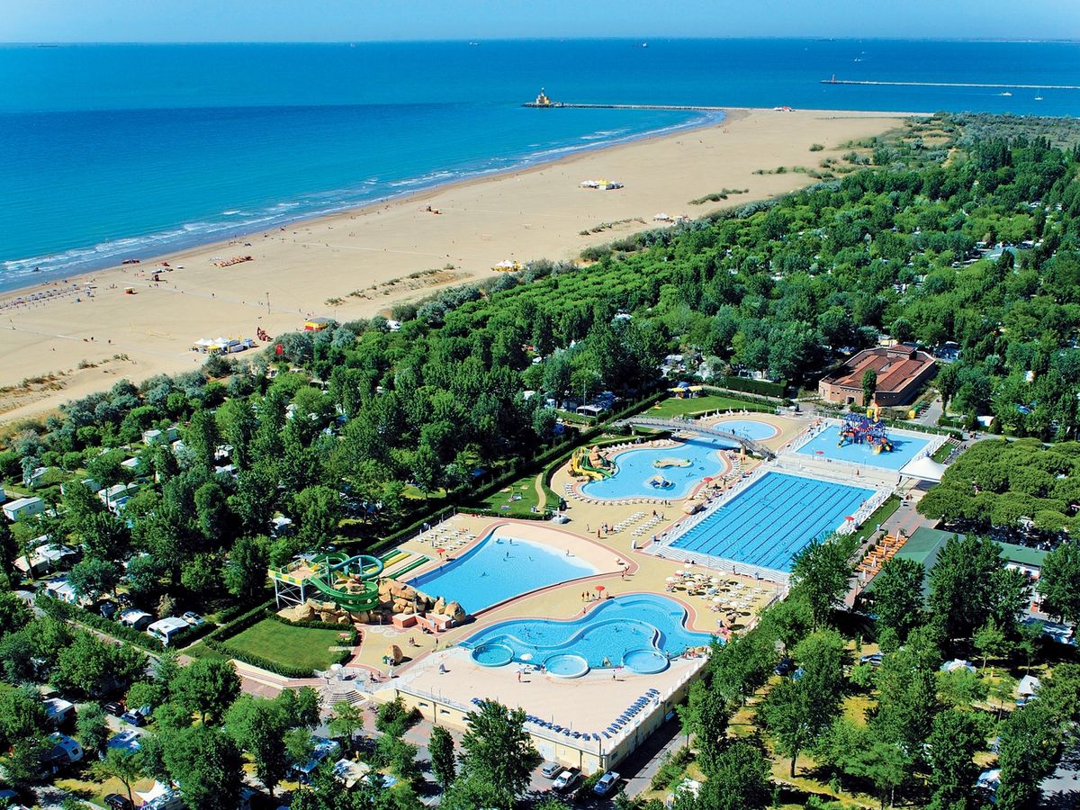 Camping Marina di Venezia, Cavallino, Küste Adria, Italien Roan